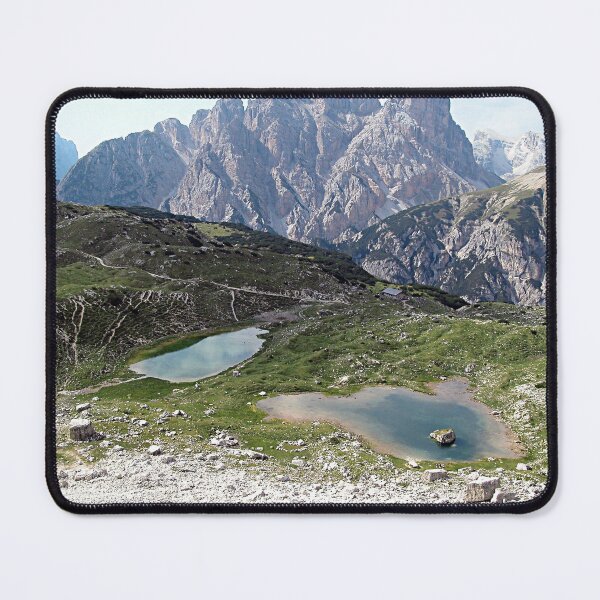 Item preview, Alps Mountain Lakes Landscape designed and sold by Anna Lemos.