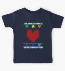 Entschlossenheit. Kinder T-Shirt