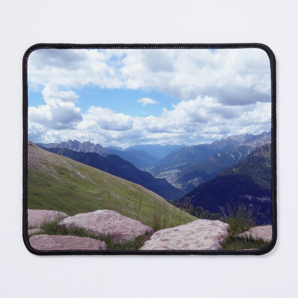 Item preview, Mountain range Stone Path Alpine Landscape designed and sold by Anna Lemos.
