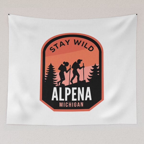 Item preview, Alpena Michigan Hiking in Nature designed and sold by HalpinDesign.