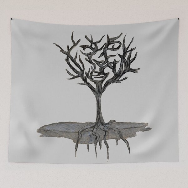 Item preview, 'The Watching Tree' - Hand Drawn Pencil Design designed and sold by TaltalimDesign.