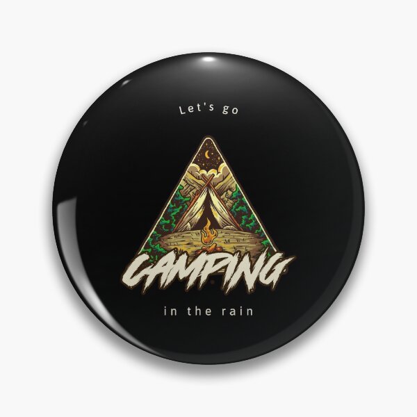 Item preview, Let's go camping in the rain designed and sold by glitchman2.