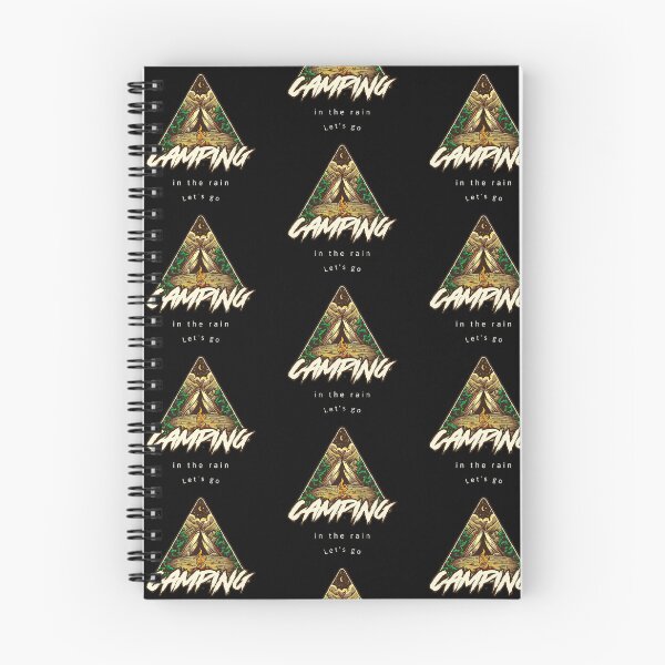 Item preview, Let's go camping in the rain designed and sold by glitchman2.