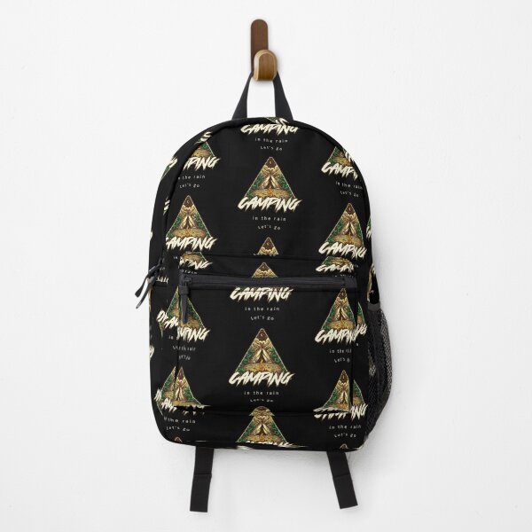 Item preview, Let's go camping in the rain designed and sold by glitchman2.