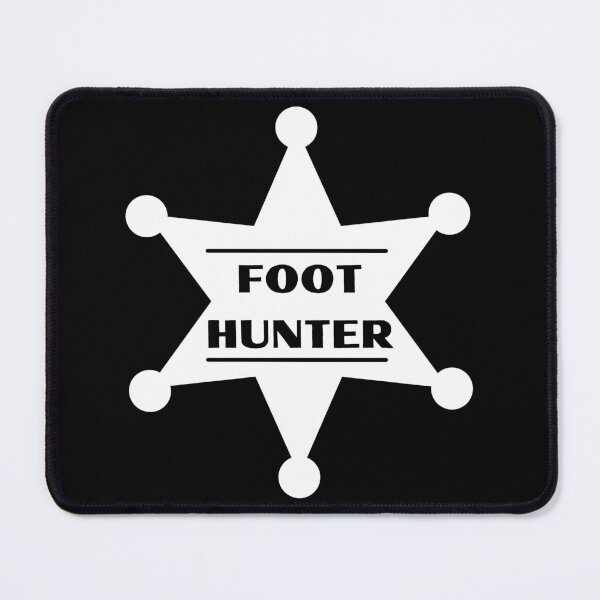 Item preview, Foot Hunter White Badge - Feet Fetish designed and sold by CaitU.