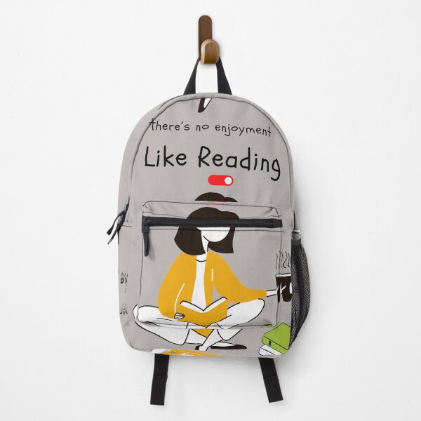 Item preview, There’s no enjoyment like reading! designed and sold by Colour-up.