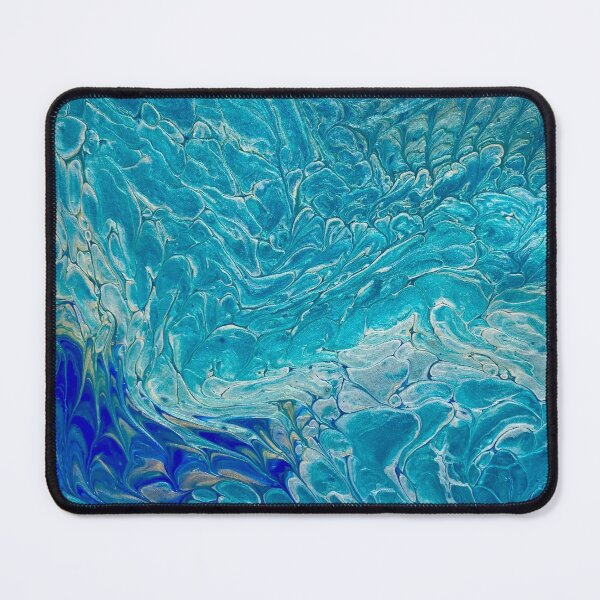 Item preview, Blue Wave Abstract Art designed and sold by Adelle Smith.