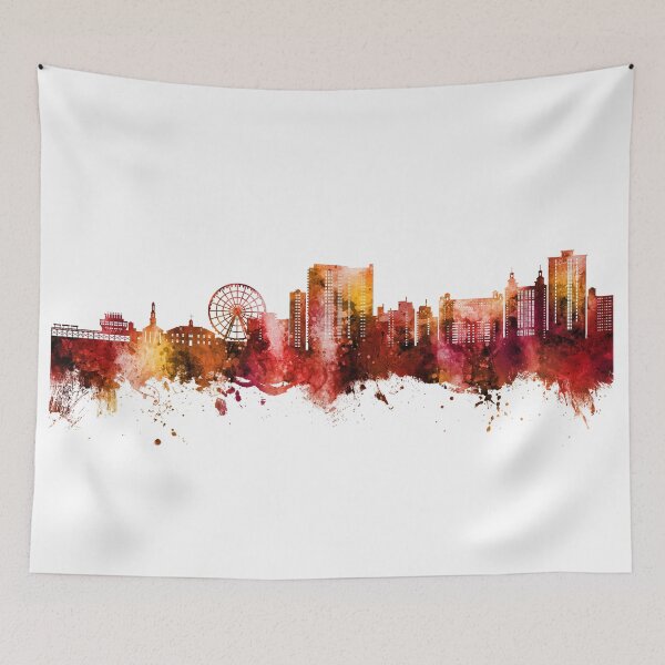 Item preview, Myrtle Beach South Carolina Skyline designed and sold by ArtPrints.