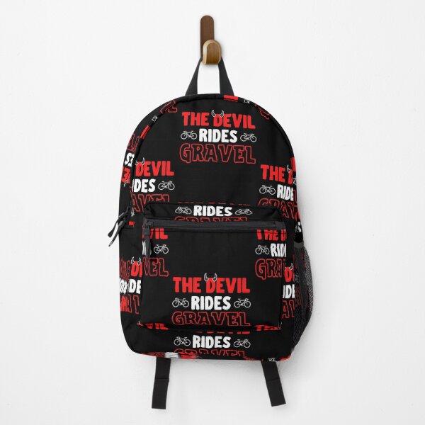 Item preview, Gravelbike Sticker The devil rides gravel designed and sold by lucomini.
