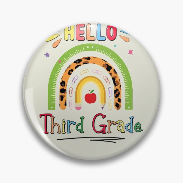 Item preview, Hello 3th grade designed and sold by picasart2021.