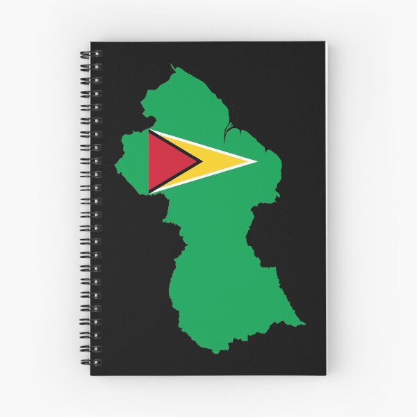 Item preview, Guyana Flag Map designed and sold by limitlezz.