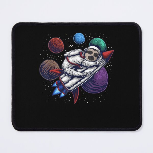 Item preview, Astronaut Sloth In Plants Stars Moon Galaxy Rocket designed and sold by beata155.