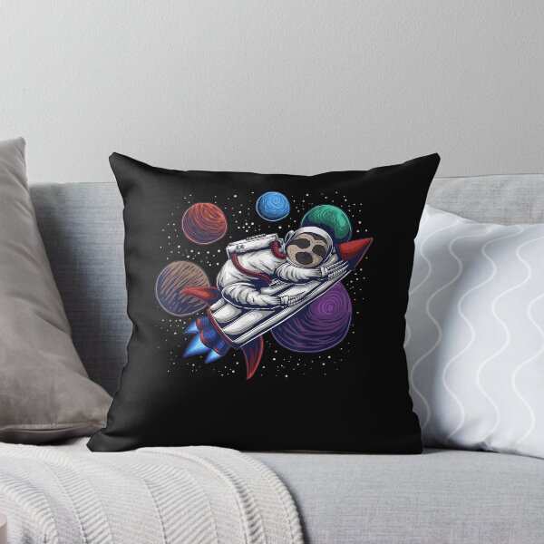 Item preview, Astronaut Sloth In Plants Stars Moon Galaxy Rocket designed and sold by beata155.