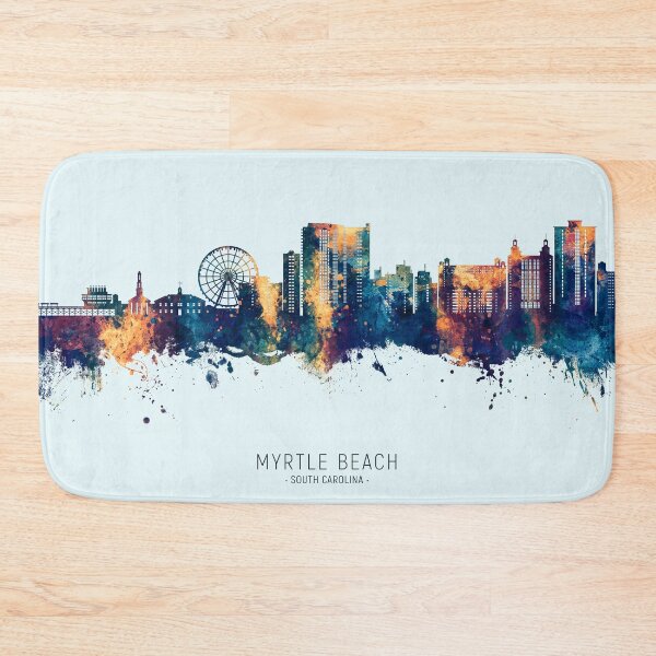 Item preview, Myrtle Beach South Carolina Skyline designed and sold by ArtPrints.