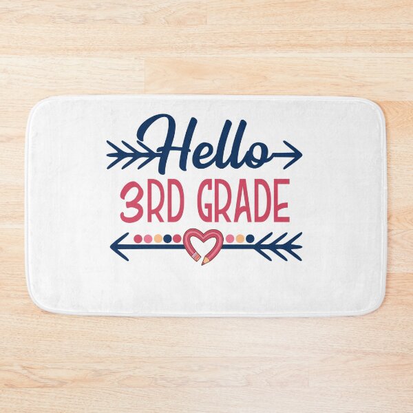 Item preview, Hello 3th grade designed and sold by picasart2021.