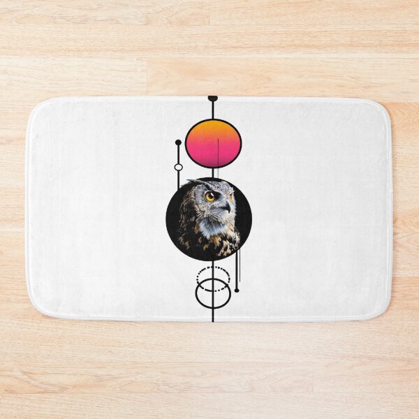 Item preview, Geometric owl design designed and sold by AXIOM13.