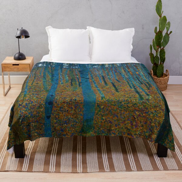 Item preview, Gustav Klimt "Beech Grove I" designed and sold by Alexandra Dahl.