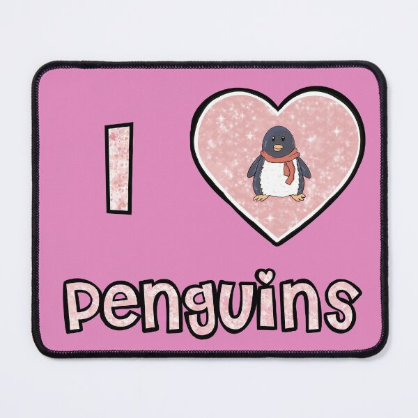 Item preview, I Love Penguins designed and sold by RoserinArt.