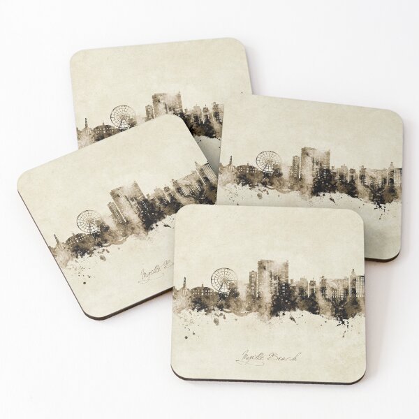 Item preview, Myrtle Beach South Carolina Skyline designed and sold by ArtPrints.
