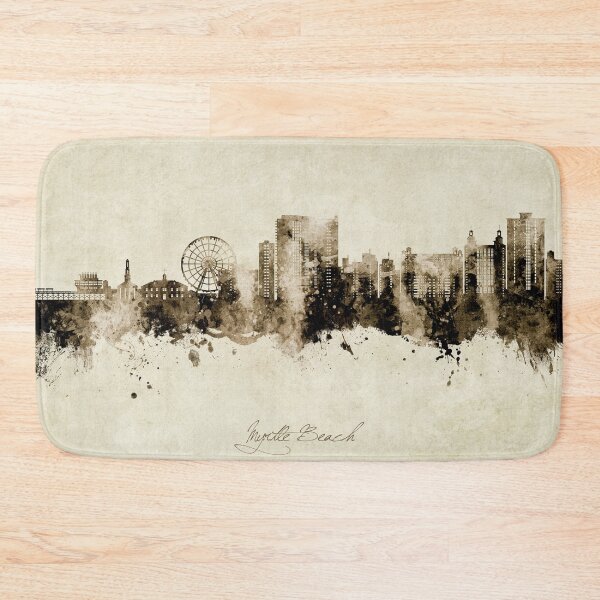 Item preview, Myrtle Beach South Carolina Skyline designed and sold by ArtPrints.