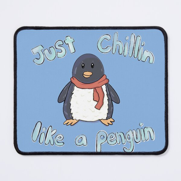 Item preview, Just Chillin Like a Penguin designed and sold by RoserinArt.