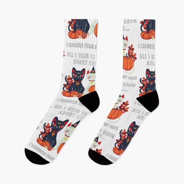 Item preview, All I need to know about life I learned from my cats designed and sold by AliCaliDesigns.