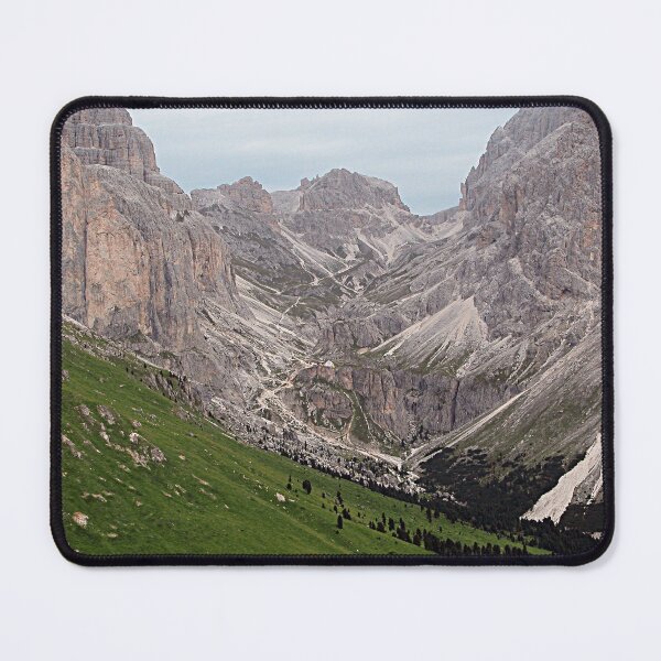Item preview, Alps Mountains Peaks Green Meadow Landscape designed and sold by Anna Lemos.