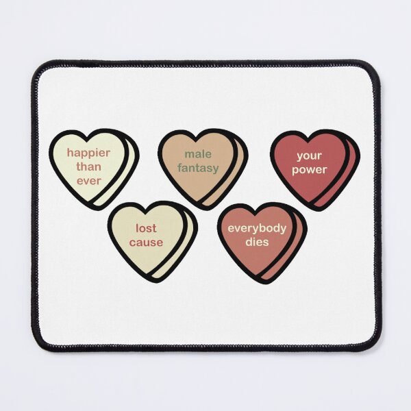 Item preview, Heart candy billie eilish happier than ever designed and sold by MakiArts.