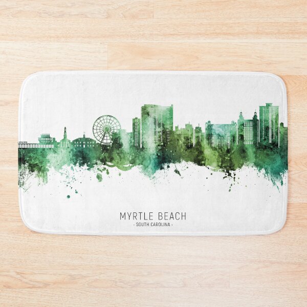 Item preview, Myrtle Beach South Carolina Skyline designed and sold by ArtPrints.
