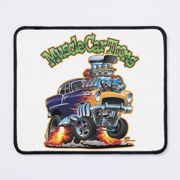 Item preview, Muscle Car Toons Automotive Cartoon Comic Book Cover Art designed and sold by hobrath.
