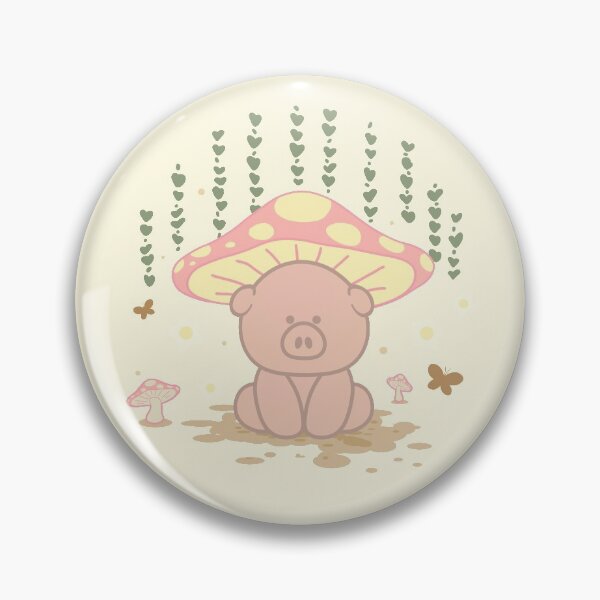Item preview, A Cute Kawaii Pig Cottage core Aesthetic designed and sold by AxelGreen72.
