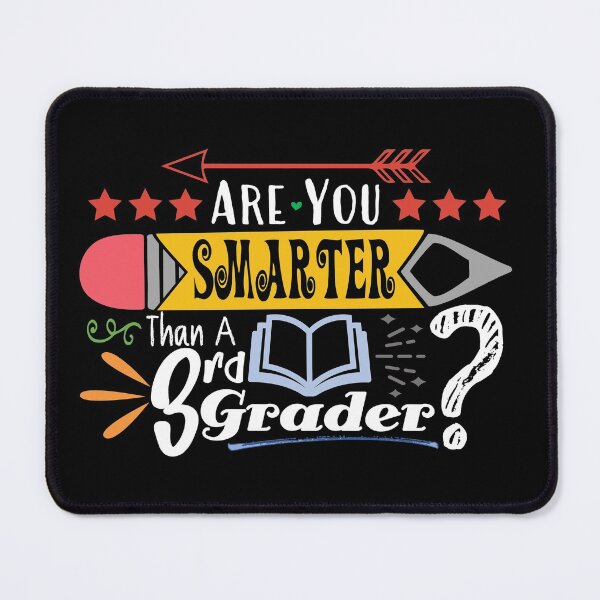 Item preview, Are You Smarter Than A Third Grader? (Dark) designed and sold by the-krisney-way.