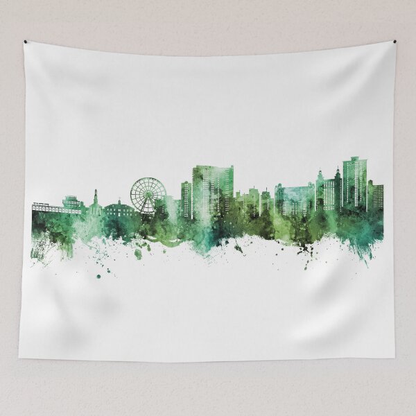 Item preview, Myrtle Beach South Carolina Skyline designed and sold by ArtPrints.