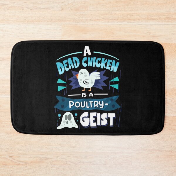 Item preview, A Dead Chicken Is A Poultry Geist - Ghost Pun designed and sold by anziehend.