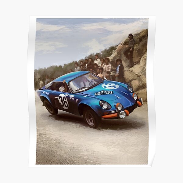 Alpin A110 Poster
