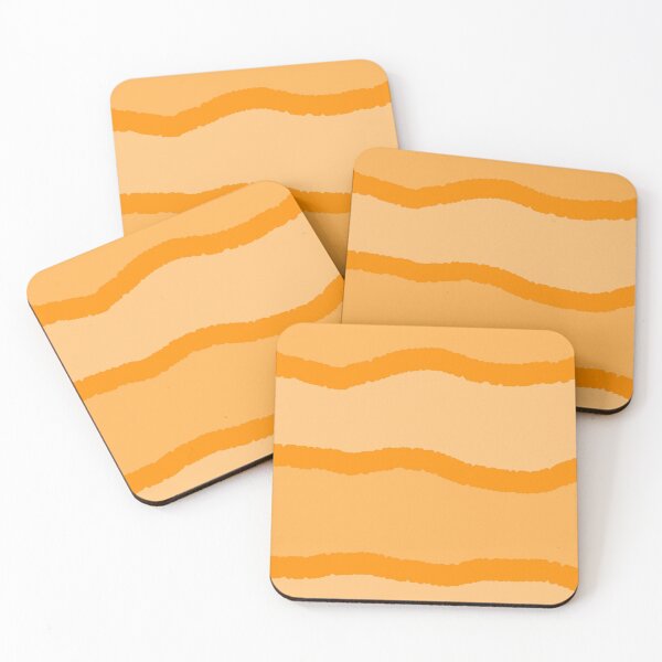 Artikelvorschau, Wellenförmiges Design, Orange entworfen und verkauft von SariePhotograph.