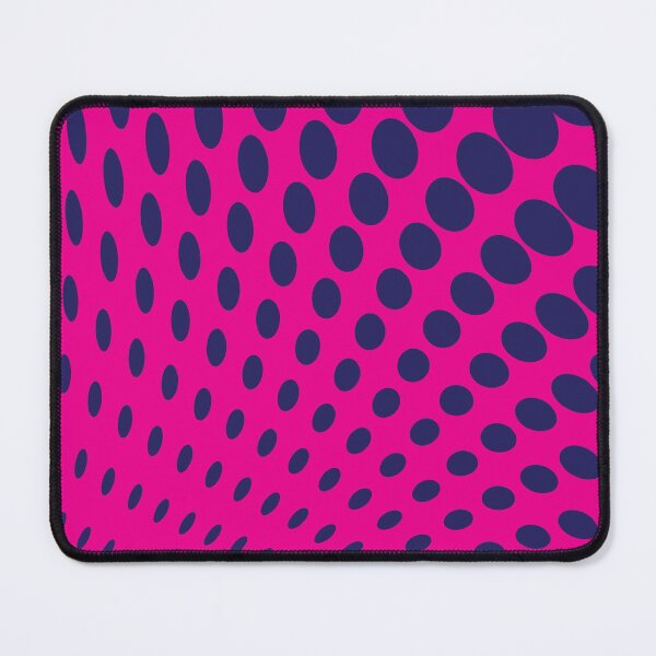 Item preview, Twisted Halftone Polka Dots in Pink and Blue designed and sold by hobrath.
