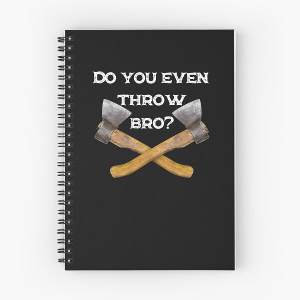 Item preview, Funny Axe Throwing Do you even throw bro? designed and sold by Click-Like.