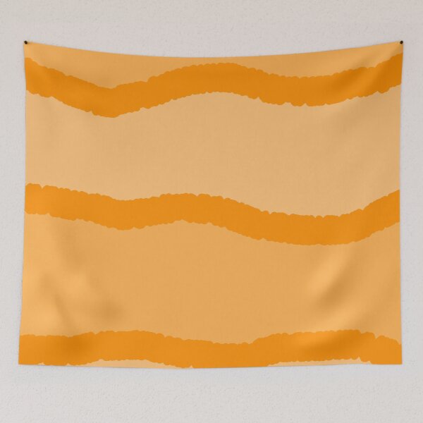 Artikelvorschau, Wellenförmiges Design, Orange entworfen und verkauft von SariePhotograph.