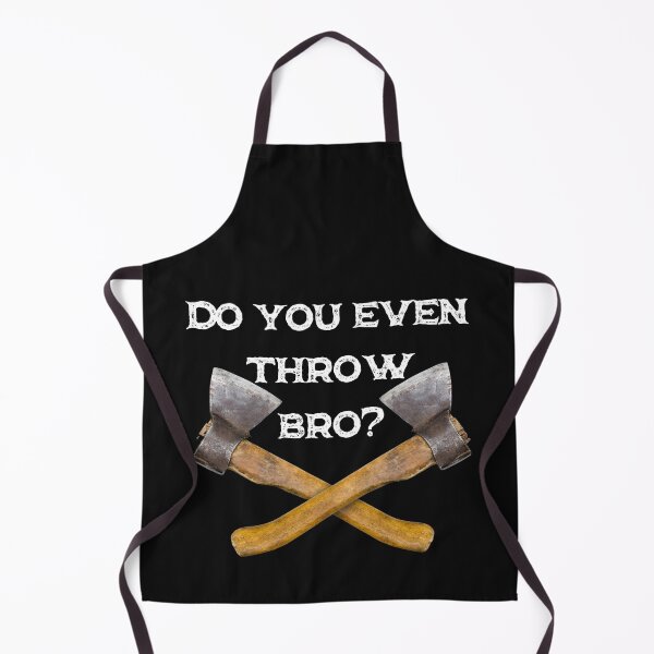 Item preview, Funny Axe Throwing Do you even throw bro? designed and sold by Click-Like.