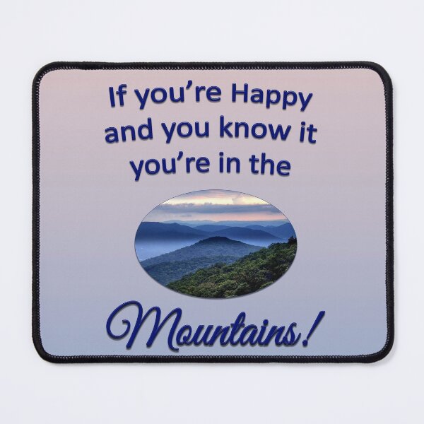Item preview, Happy in the Mountains Card designed and sold by Kathy Weaver.
