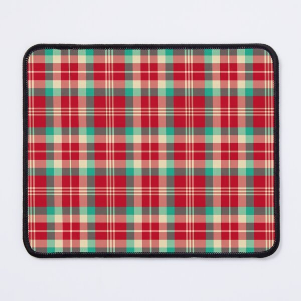 Artikelvorschau, Rotes Retro-Weihnachtsplaid entworfen und verkauft von plaidwerx.