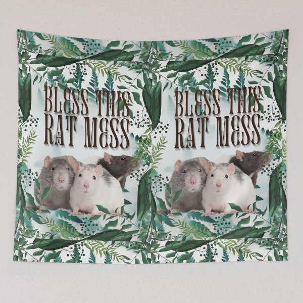 Item preview, Bless This Rat Mess designed and sold by SunnyAlloy.