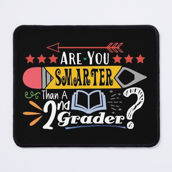 Item preview, Are You Smarter Than A Second Grader? (Dark) designed and sold by the-krisney-way.