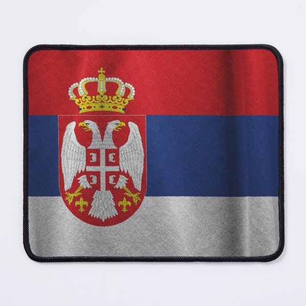 Item preview, Serbia National Flag designed and sold by Marakstore.