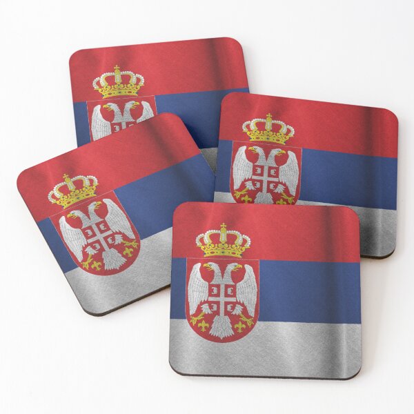 Item preview, Serbia National Flag designed and sold by Marakstore.