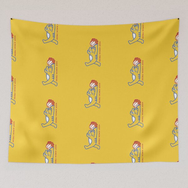 Item preview, Cute tiger carrying a Korean Kimchi to keep it fresh  designed and sold by commondreamer.