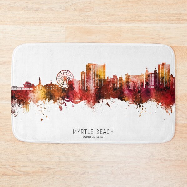 Item preview, Myrtle Beach South Carolina Skyline designed and sold by ArtPrints.
