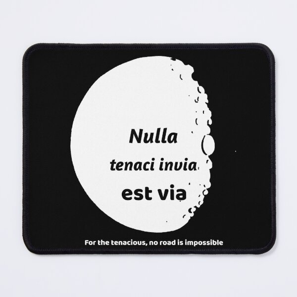 Item preview, Latin quote no road impossible designed and sold by dreamofdenim.