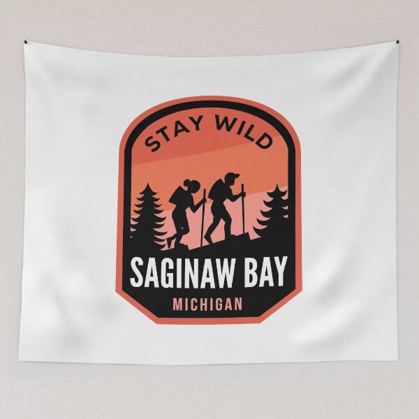 Item preview, Saginaw Bay Michigan Hiking in Nature designed and sold by HalpinDesign.